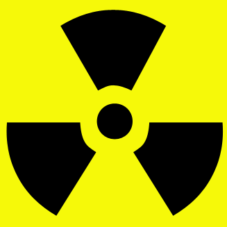 знак радиации